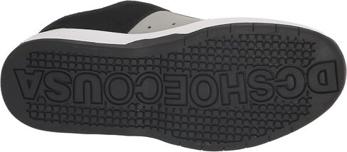 DC Men's Lynx Zero Low Top Skate Shoe Sneaker, Black/Grey/White, 8 in Saudi Arabia