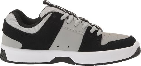 DC Men's Lynx Zero Low Top Skate Shoe Sneaker, Black/Grey/White, 8 in Saudi Arabia