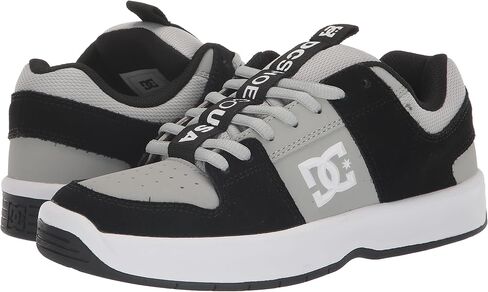 DC Men's Lynx Zero Low Top Skate Shoe Sneaker, Black/Grey/White, 8 in Saudi Arabia