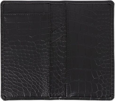 Checkbook Cover for Duplicate Checks, Men & Women, RFID Blocking PU Leather Standard Register Check Book Case for Personal Top & Side Tear Checks with Pen Holder & Free Divider, Print Bird in Kuwait