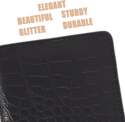 Checkbook Cover for Duplicate Checks, Men & Women, RFID Blocking PU Leather Standard Register Check Book Case for Personal Top & Side Tear Checks with Pen Holder & Free Divider, Print Bird in Kuwait