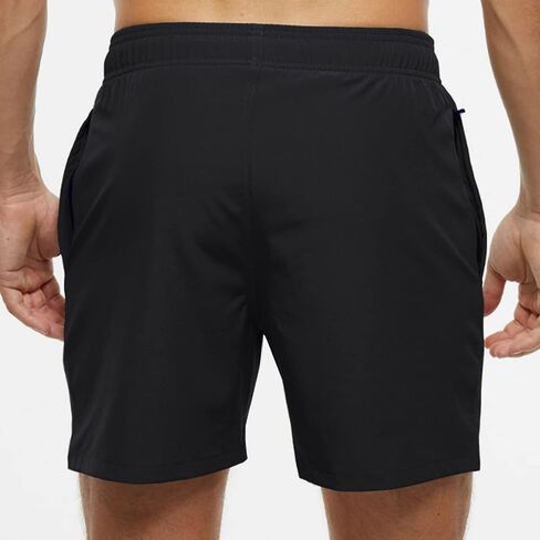 MEILONGER شورت جري رجالي مكون من قطعتين مقاس 5 بوصات، سروال رياضي سريع الجفاف للتدريب والركض في صالة الألعاب الرياضية in Kuwait