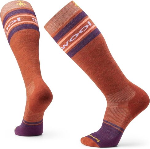 Smartwool Snowboard Logo Targeted Cushion Merino Wool Over The Calf Socks For Men and Women in Saudi Arabia