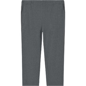 Weintee Women's Plus Size Petite Knit Pants with Pockets