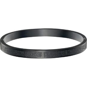 Leaocean ayatul kursi سوار مجوهرات إسلامية AYATUL KURSI أساور مجوهرات إسلامية من الفولاذ المقاوم للصدأ أساور قابلة للفتح الخط العربي الإيمان الإسلامي هدايا رسول الخط الإسلامي مسلم الرجال المجوهرات أساور هدية in Kuwait