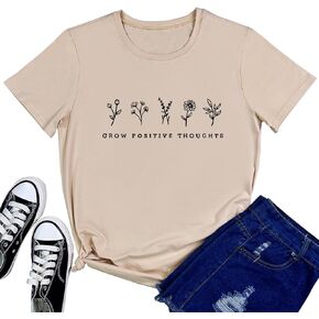 BLACKMYTH Women Cute Graphic T Shirts Summer Tops