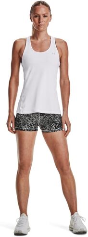 شورت نسائي مطبوع عليه HeatGear Midrise من Under Armour in Kuwait