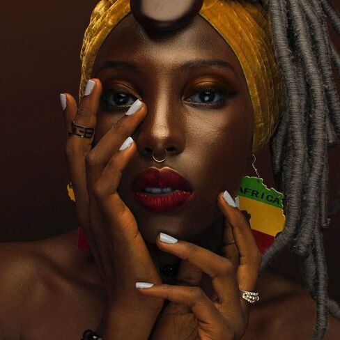 BOMAIL 20 زوجًا من الأقراط الخشبية الأفريقية للنساء أقراط دائرية مطلية بالخشب أقراط متدلية على الطراز العرقي in Kuwait