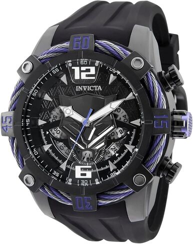 Invicta Marvel Black Panther"Wakanda" 52mm Limited Edition Men's Watch 33161 in Saudi Arabia