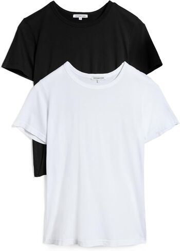 تي شيرت نسائي قياسي من Cotton Citizen مكون من قطعتين in Kuwait