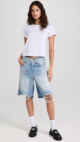 تي شيرت نسائي قياسي من Cotton Citizen مكون من قطعتين in Kuwait