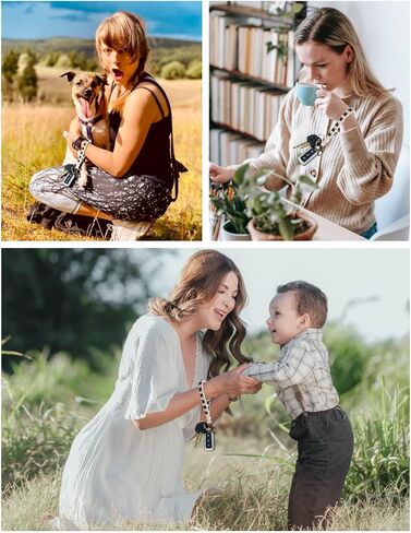 Poagoep Boho اليدوية المفاتيح المعصم المفاتيح الحبل المعصم لمفتاح مكرامية السوار المفاتيح مفتاح سلسلة لمفتاح السيارة للنساء in Kuwait
