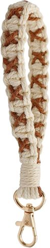 Poagoep Boho اليدوية المفاتيح المعصم المفاتيح الحبل المعصم لمفتاح مكرامية السوار المفاتيح مفتاح سلسلة لمفتاح السيارة للنساء in Kuwait