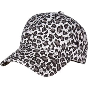 XRDSS Fashion Leopard Print Baseball Cap Cotton Embroidered Cap Vintage Dad Hat