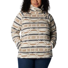 Columbia Women's Sweater Weather Sherpa Hybrid Pullover in Kuwait