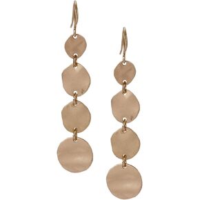 4 Disc Earring in Gold and Silver for Women in Saudi Arabia