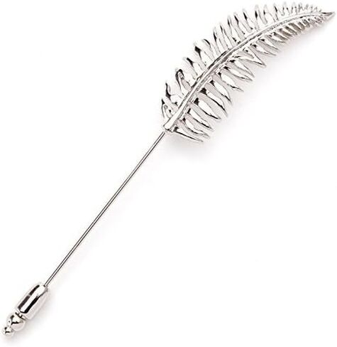 دبوس طية صدر السترخس من الفضة المطلية بالروديوم من تاتيوسيان in Kuwait