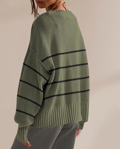 ملابس خريفية نسائية، سترات صوفية عصرية، كاجوال بياقة على شكل V، مفتوحة من الأمام، وأزرار لأعلى، وفضفاضة، ومتماسكة، وسترات خارجية in Kuwait