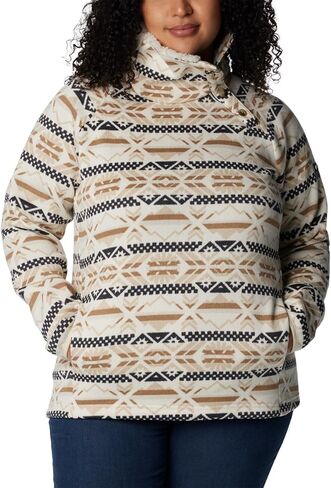 Columbia Women's Sweater Weather Sherpa Hybrid Pullover in Kuwait