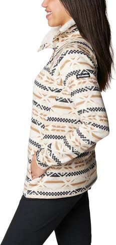 Columbia Women's Sweater Weather Sherpa Hybrid Pullover in Kuwait