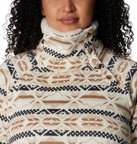 Columbia Women's Sweater Weather Sherpa Hybrid Pullover in Kuwait