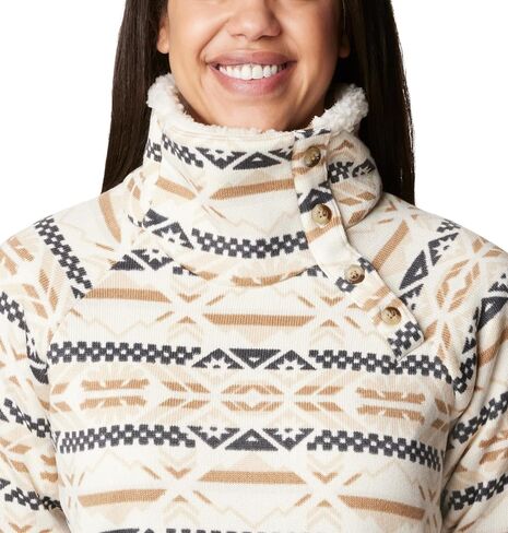 Columbia Women's Sweater Weather Sherpa Hybrid Pullover in Kuwait
