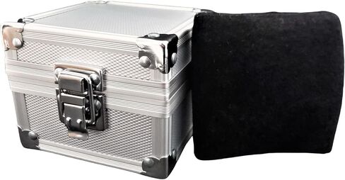 Extra Large Tactical Style Black Aluminum Reinforced Single Watch Case Jewelry Storage Box - Blackstatic Collection | Graduation & Fathers Day - Gifts For Men in Kuwait
