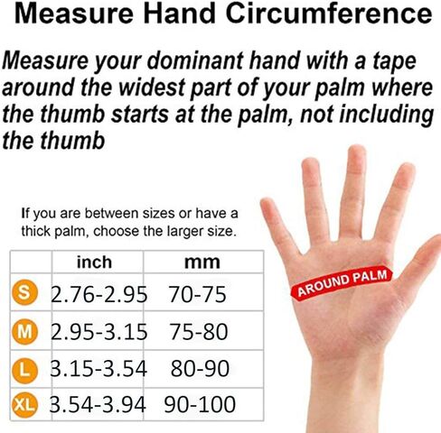 Bicycle Gloves with Touch Screen Fingers Bike Gloves Climbing Gloves Mountain Biking Gloves Fingers Outdoor Sports Gloves for Men & Women (S) in Kuwait