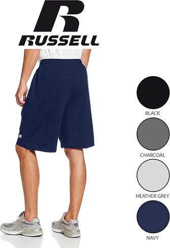Russell Athletic Big and Tall Gym Shorts – Mens Big and Tall Athletic Shorts in Saudi Arabia