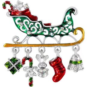 VERAMI Fashion Christmas Brooch Pin Enamel Lapel Badge Brooch Halloween Brooch Pin Pendant Pin Brooch Pins Gift for Xmas and Halloween…
