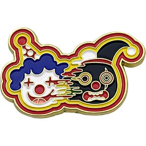 جوكر المينا التلبيب دبوس مضحك المينا دبابيس لحقائب الظهر قبعة جاكيتات هدايا عيد ميلاد مجوهرات in Kuwait