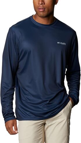 Columbia Men's PFG Terminal Tackle Country Triangle Long Sleeve Shirt in Kuwait