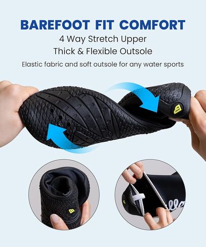 أحذية بالوب أكوا، أحذية مائية سريعة الجفاف ومضادة للانزلاق للنساء والرجال in Kuwait