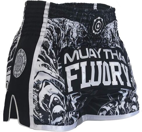 FLUORY Muay Thai Fight Shorts,MMA Shorts Clothing Training Cage Fighting Grappling Martial Arts Kickboxing Shorts Clothing in Saudi Arabia