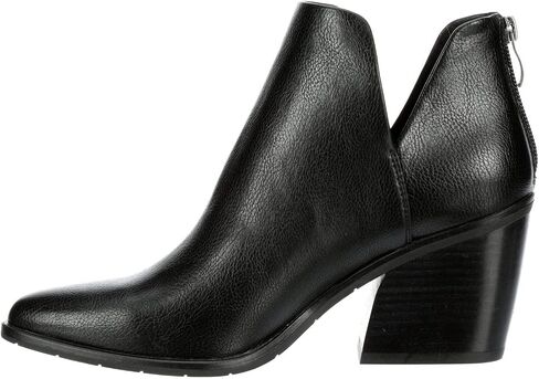 Michael By Michael Shannon Aubrey - Women's Block Heel Pointed Toe Zip Up Bootie in Kuwait