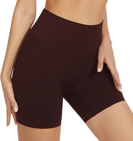 PERSIT Seamless Booty Intensify Workout Shorts for Women High Waisted Sport Fitness Shorts in Kuwait