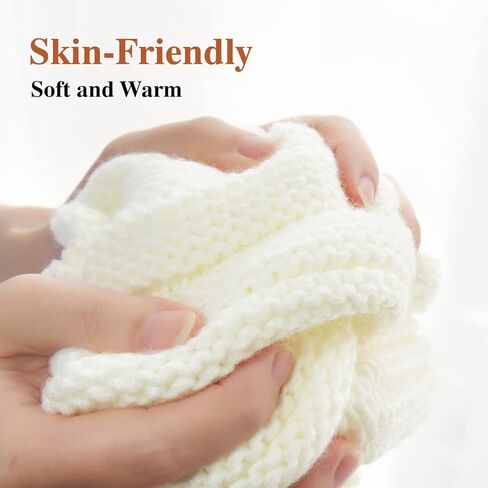 قبعة شتوية نسائية من Somaler قبعة شتوية متماسكة دافئة مكتنزة مترهلة قبعة تزلج in Kuwait