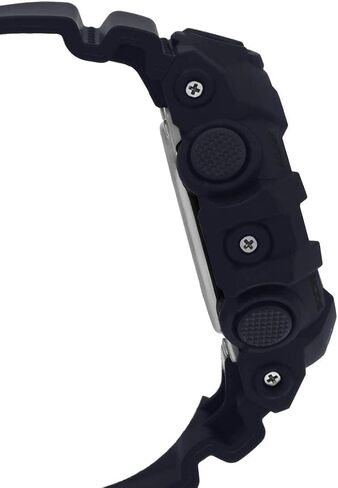 Casio G-shock Ana Digi All Black Men's Watch, 200 Meter Water Resistant with Day and Date GA-700-1B in Saudi Arabia