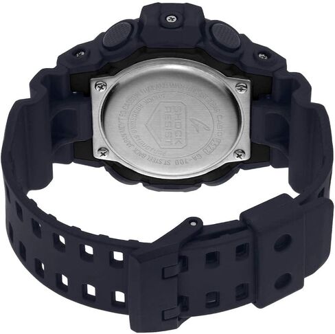 Casio G-shock Ana Digi All Black Men's Watch, 200 Meter Water Resistant with Day and Date GA-700-1B in Saudi Arabia