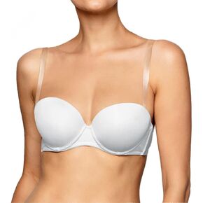 حمالة صدر نسائية من Varsbaby مبطنة بشكل خفيف، حمالة صدر بدون خياطة، حمالة صدر مبطنة بشكل خفيف مع حزام شفاف قابل للتحويل in Kuwait