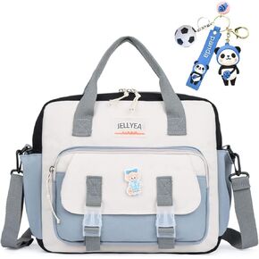 Kawaii Backpack Cute Tote Bag Girl School Crossbody Shoulder Bag with Kawaii Accessories Multi Purpose (Deep Pink) in Kuwait