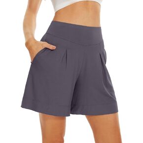 WiWi Sleep Shorts for Women Bamboo Viscose Lounge Boxers Soft Pajama Short Bottoms Sleepwear Casual Pj Boxer S-XXL