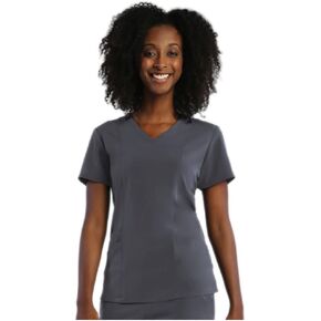 Maevn Women's PureSoft 3-Panel V-Neck Top