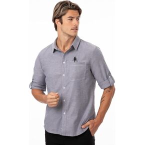 Chef Works Men's Modern Oxford Classic Shirt