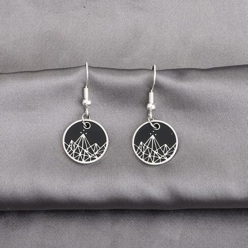 أقراط SEIRAA The Night Court Jewelry Court of Thorns and Roses إلى Stars Night Court Bookish Gifts in Kuwait