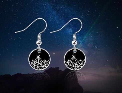 أقراط SEIRAA The Night Court Jewelry Court of Thorns and Roses إلى Stars Night Court Bookish Gifts in Kuwait