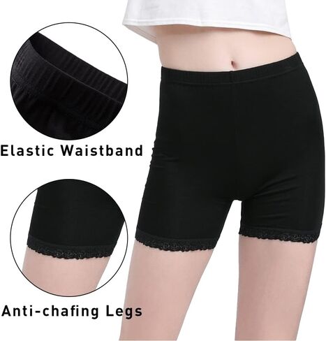Vinconie Slip Shorts Women Short Leggings Anti Chafing Shorts for Under Dresses in Kuwait