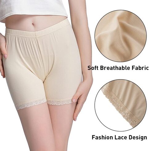 Vinconie Slip Shorts Women Short Leggings Anti Chafing Shorts for Under Dresses in Kuwait