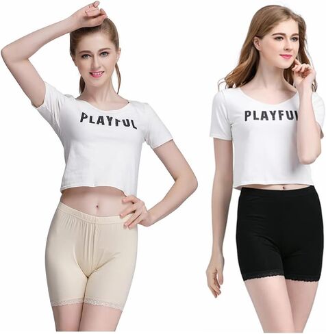 Vinconie Slip Shorts Women Short Leggings Anti Chafing Shorts for Under Dresses in Kuwait