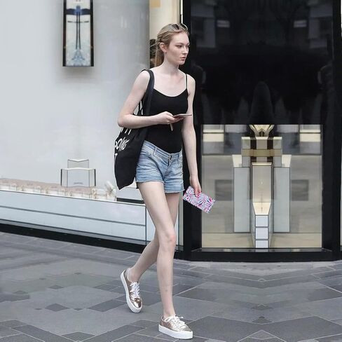 محفظة نسائية من الجلد رفيعة للغاية من HUA ANGEL، محفظة بمقبض ثنائي الطي وحامل لبطاقات الائتمان طويلة للسيدات رفيعة in Kuwait